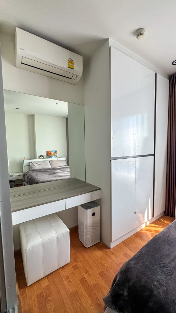 ขายคอนโด The President Phetkasem–Bangkhae ห้องพร้อมอยู่ เฟอร์ เครื่องใช้ไฟฟ้าครบ ลากกระเป๋าเข้าอยู่ได้เลย