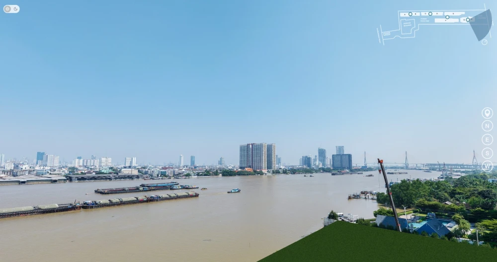ขายดาวน์คอนโด Nue Riverest Ratburana ห้อง Rare! ตึก private 2Bedroom Riverfront ติดริมแม่น้ำเจ้าพระยา จองเลย