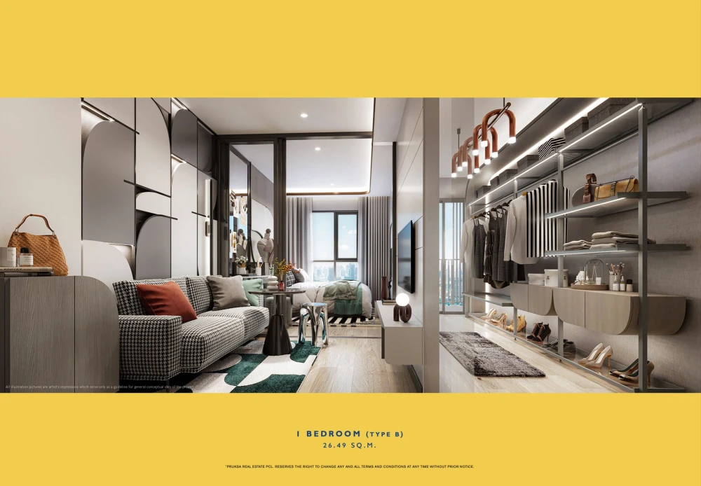 ขายดาวน์คอนโด Plum Condo New West บางใหญ่  1 Bedroom 27 ตร.ม. Walk-in Closet มาจับมาจองเป็นเจ้าของด่วนๆ