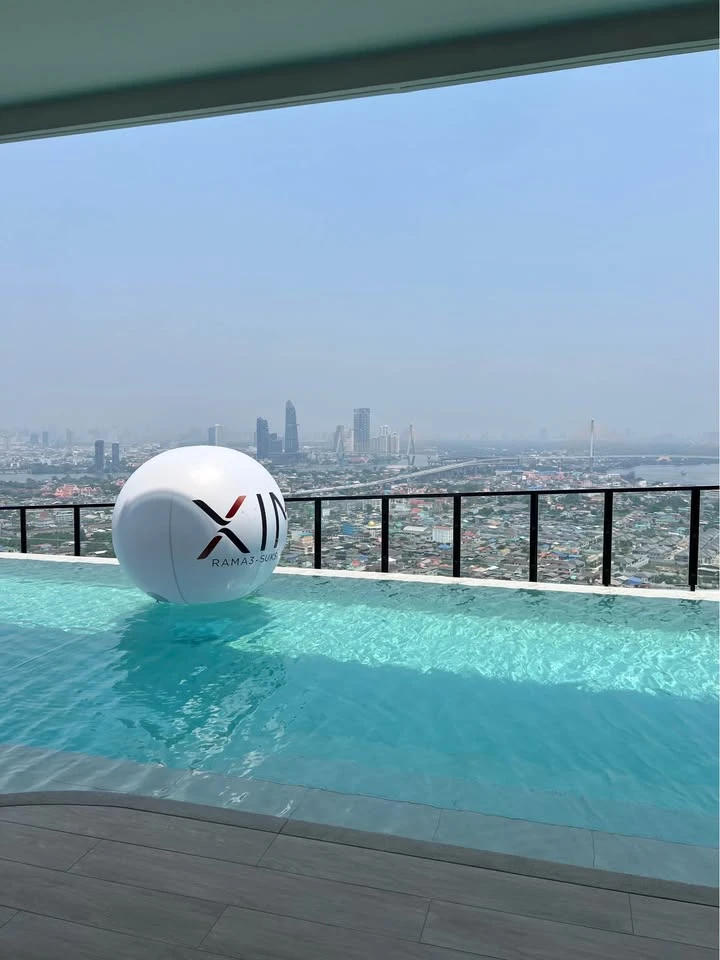 ขายดาวน์คอนโด XIM Rama3-Suksawat  ห้อง Loft ชั้น 34 ได้วิวสูง มาพร้อมสิ่งอำนวยความสะดวก ซื้อเลย