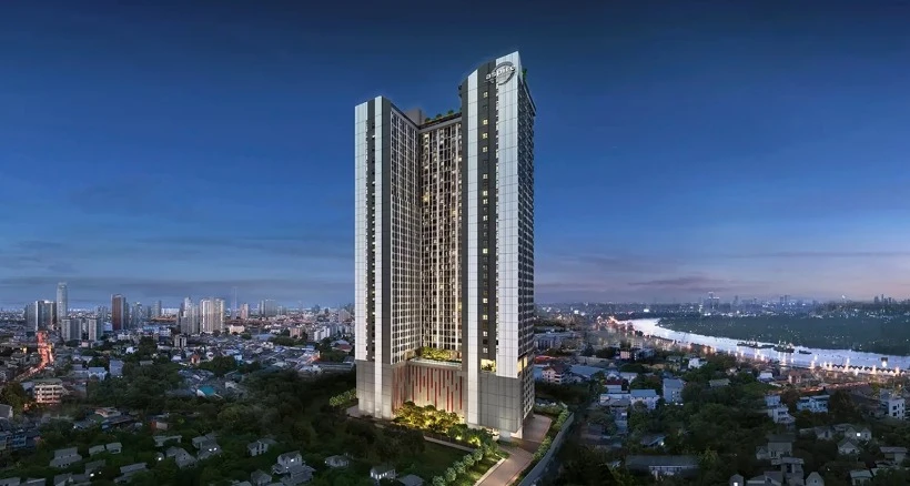 Urgent sale! Aspire Sukhumvit–Rama 4 Vertiplex condo, 2-story unit with 4.4m ceiling height, 36th floor, high floor view. Buy now!