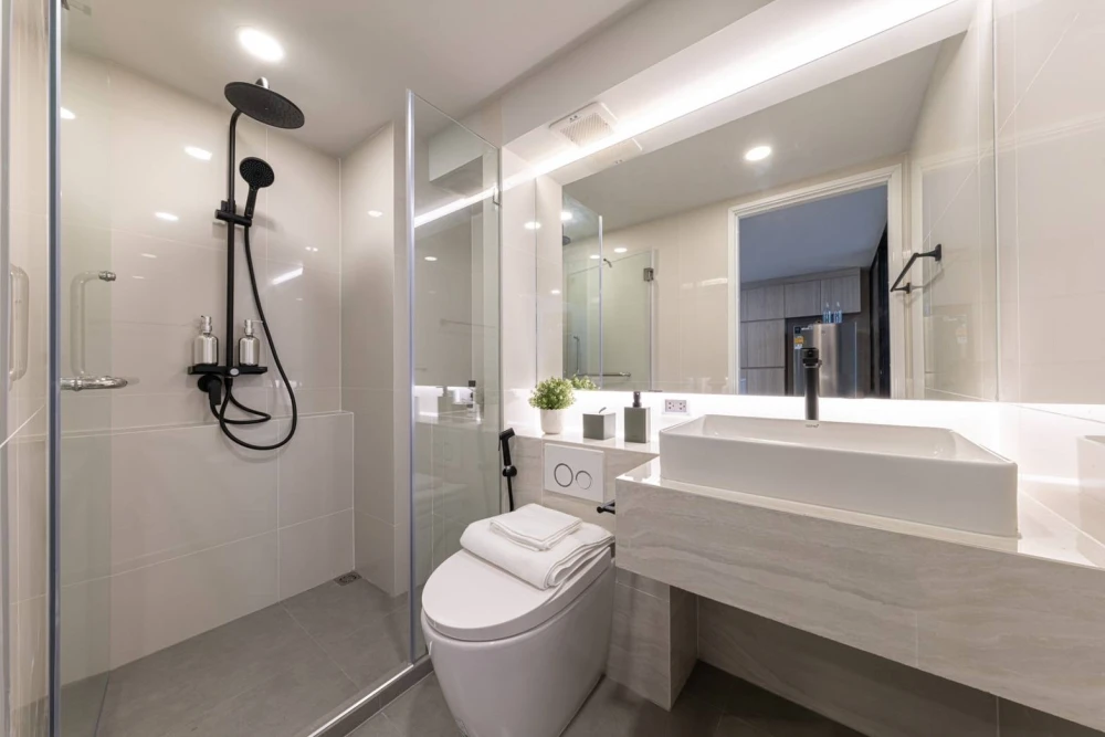 ขายดาวน์โครงการ Origin Place Phetkasem 1 Bedroom Duo ขนาด 28.7 ตร.ม. ชั้น 12 เป็นห้อง double volume ซื้อเลย