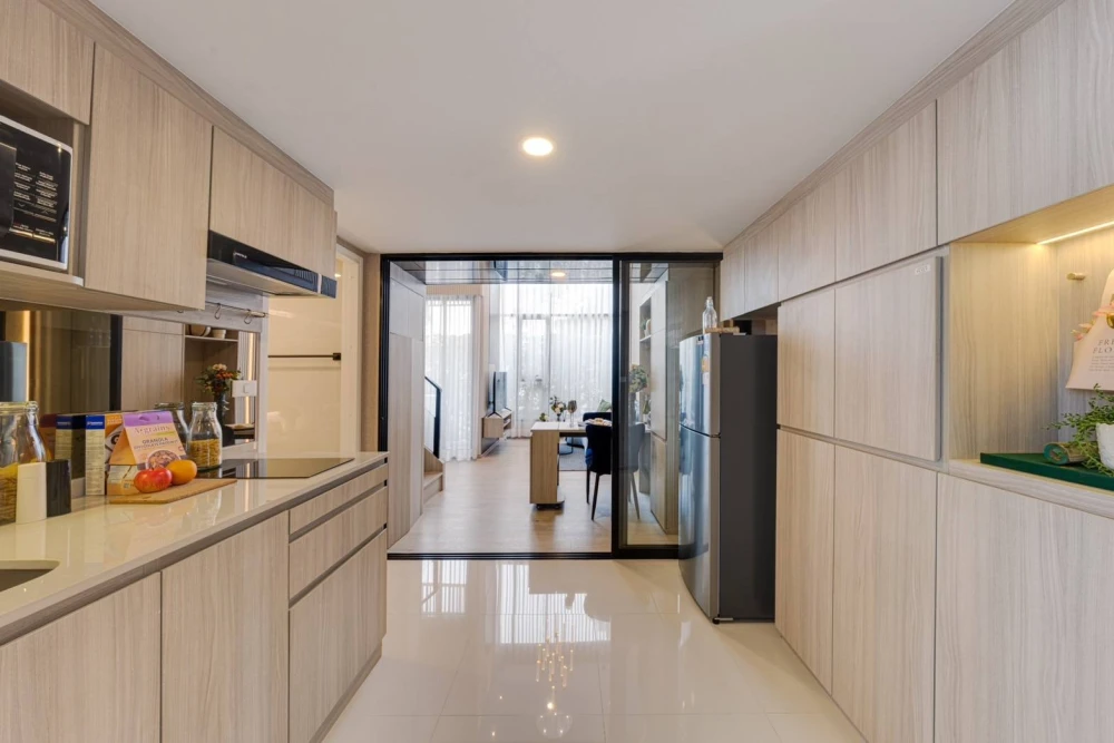 ขายดาวน์โครงการ Origin Place Phetkasem 1 Bedroom Duo ขนาด 28.7 ตร.ม. ชั้น 12 เป็นห้อง double volume ซื้อเลย