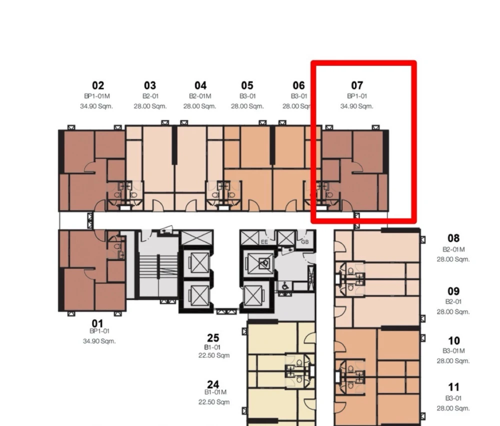 ขายดาวน์ คอนโด ออริจิ้น เพลย์ บางขุนนนท์ ทริปเปิ้ล สเตชั่น ห้องมุมมีความเป็นส่วนตัว ราคาดี จองเลย