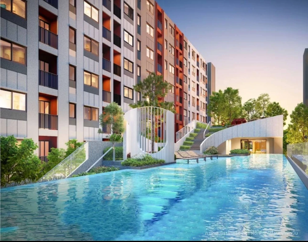 ขายดาวน์ ดิออริจิ้น เศรษฐบุตร สเตชั่น ชั้น 4 ขนาด 29.25 ตรม (วิวสระ) มาพร้อมราคาสุดคุ้ม พลาดแล้วจะเสียดายทีหลัง