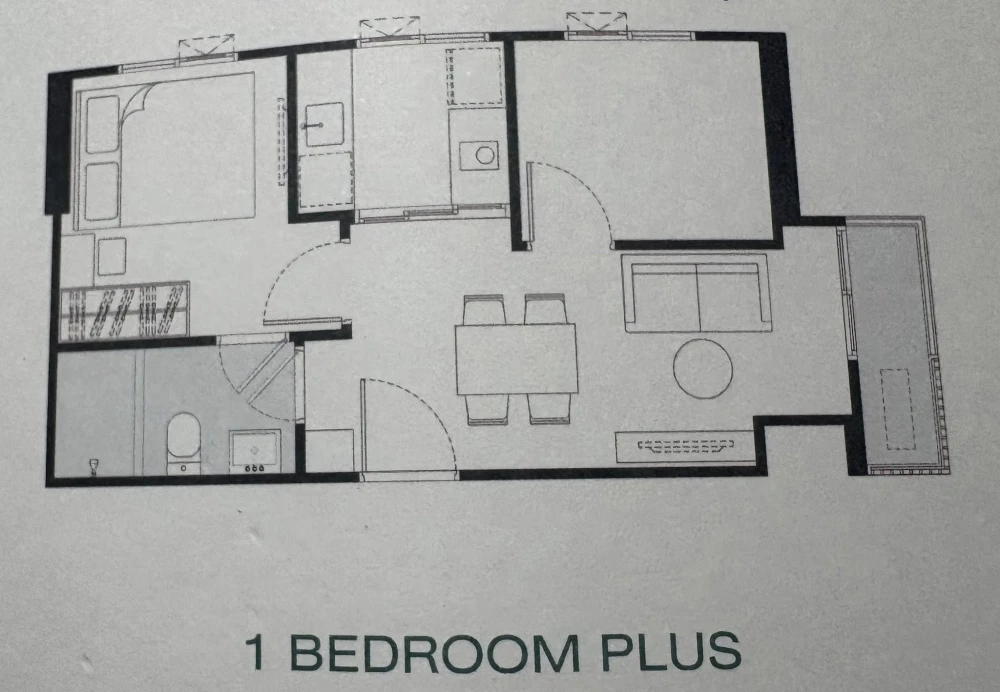 ขายดาวน์ นิว ริเวอร์เรสต์ ราษฏร์บูรณะ อาคารA ห้องครัวปิดมีระเบียง สวยตามผัง ผนังข้างไม่ติดใคร