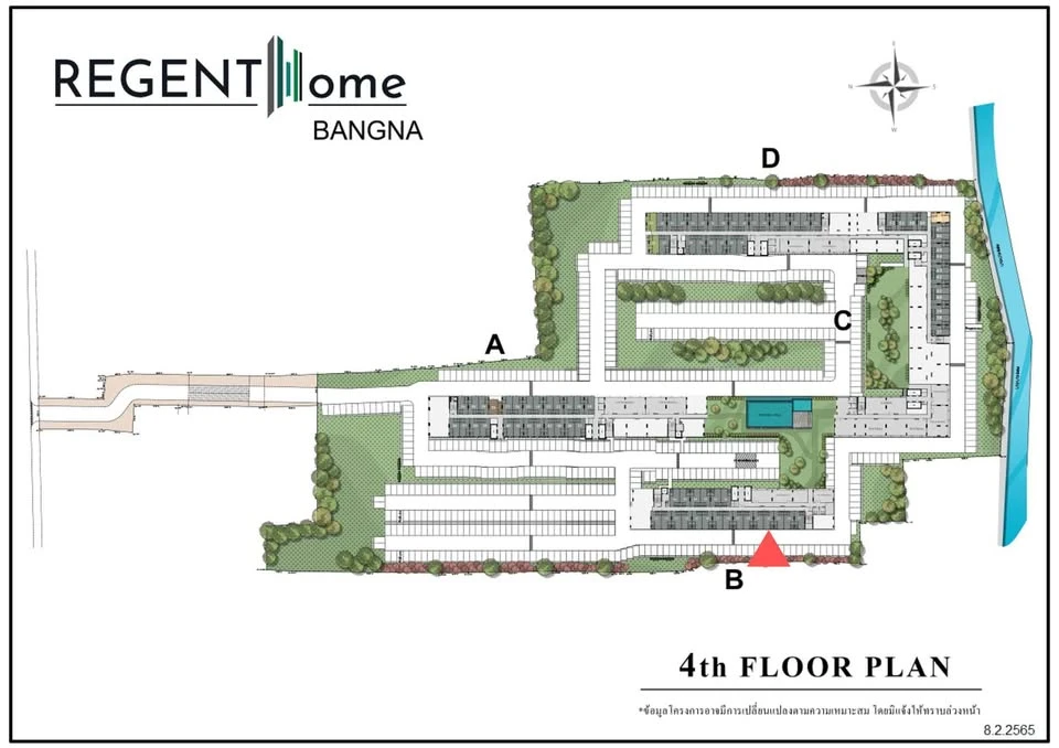 ขายดาวน์ รีเจ้นท์ โฮม บางนา วิวฝั่งแม่น้ำไม่มีตึกบัง ชั้น 9 ไม่ติดลิฟท์ ไม่ติดห้องขยะ รีบจับจองเลยจ้า