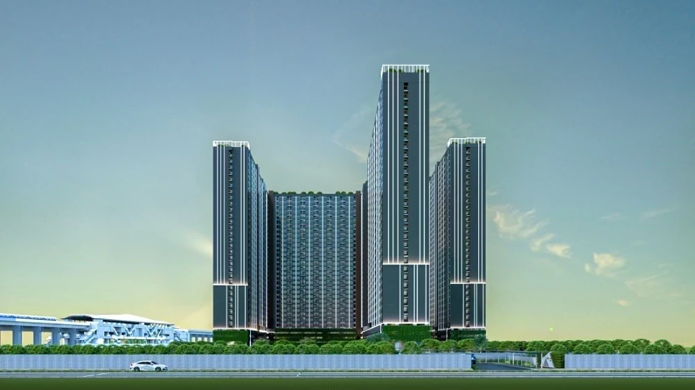 Selling down payment for Regent Home Bangna, 1 bedroom, 1 bathroom, 7th floor, garden view. IdeoO2 - everything you need is here. Buy now!