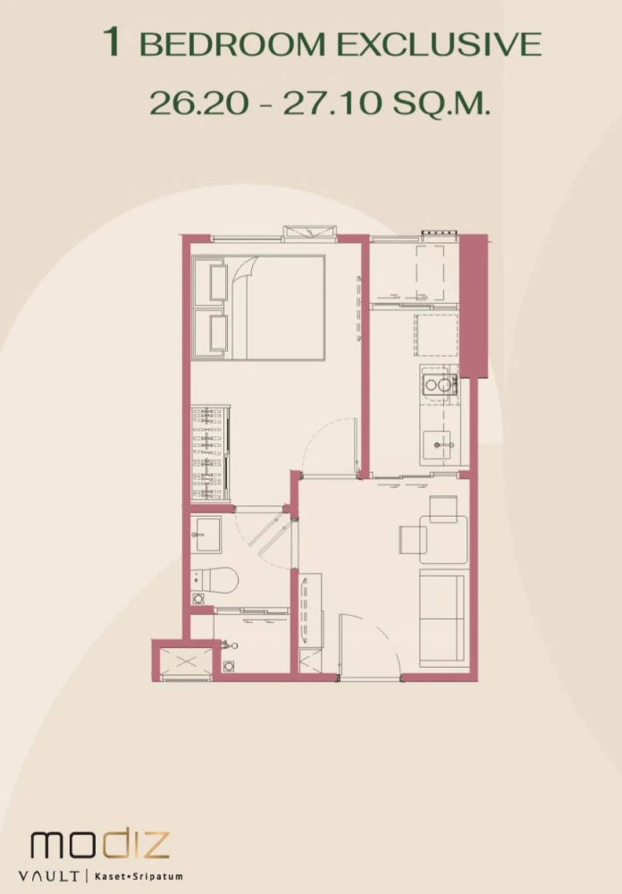 ขายดาวน์ โมดิซ วอลท์ เกษตร ศรีปทุม ชั้น 5 ทิศเหนือไม่ร้อน สามารถเลี้ยงสัตว์ได้ คนรักสัตว์ห้ามพลาด