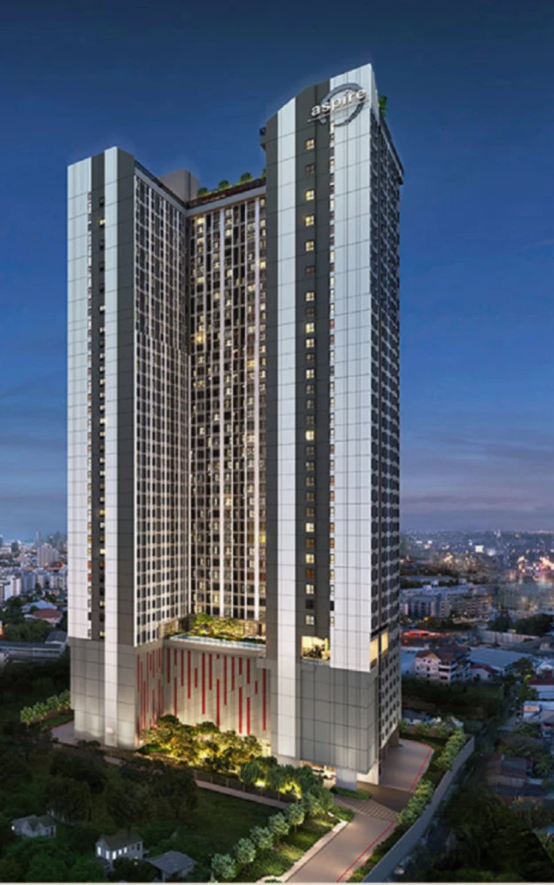 ขายดาวน์ Aspire สุขุมวิท - พระราม 4 ชั้น 19 ห้องมุมเงียบสงบ เป็นส่วนตัวสุดๆ จองแล้วจะไม่ผิดหวัง