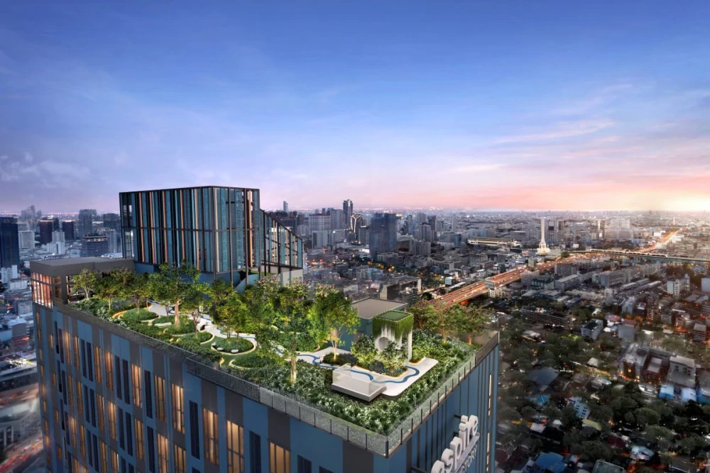 ขายดาวน์ ASPIRE Vibha-Victory ชั้น 12 โครงการดี ส่วนกลางครบครัน สนใจเป็นเจ้าของ รีบจองเลย