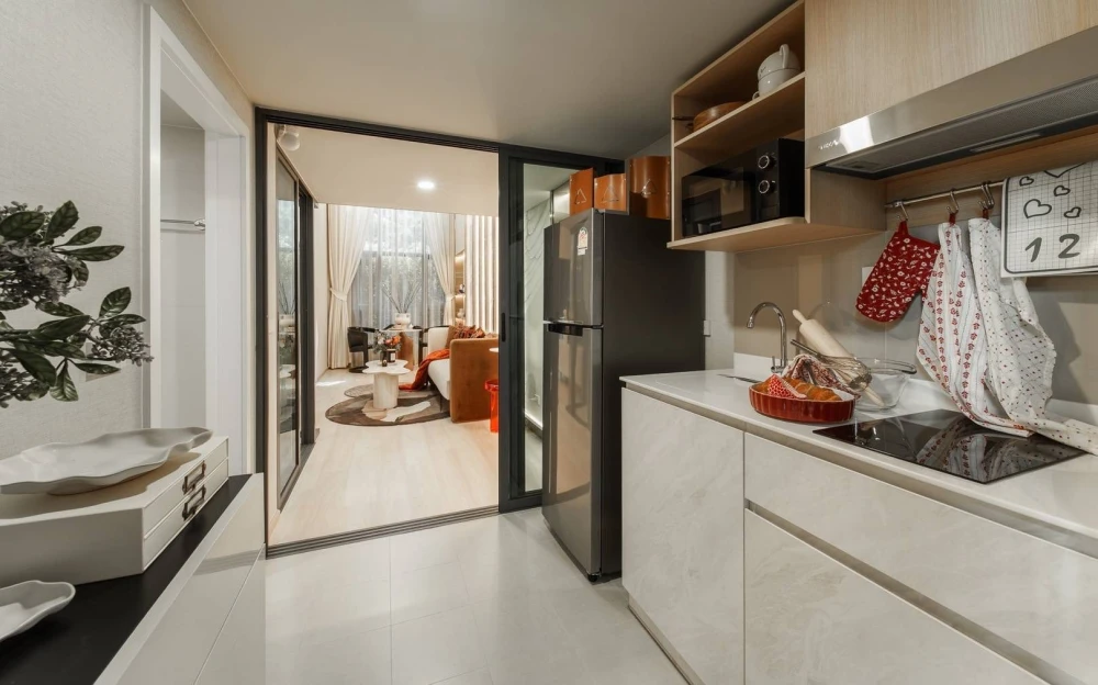 ขายดาวน์ Aspire Vibha-Victory ชั้น 23 ไม่มีตึกบัง เพดานสูงพิเศษ 4.45 เมตร โปร่ง โล่ง ห้ามพลาด