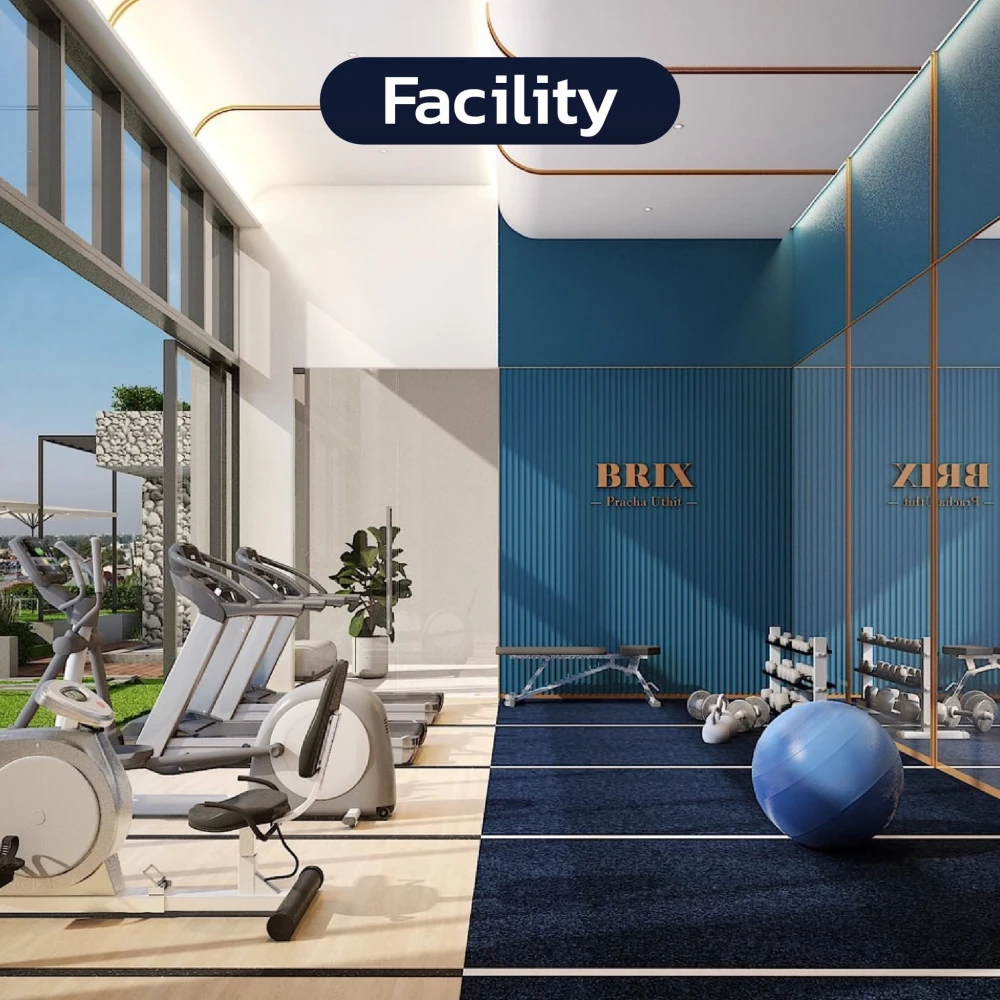 ขายดาวน์ BRIX PRACHA UTHIT แบบ 1 BEDROOM ขนาด 28.5 ตรม. ชั้น 6 ฟรีชุดครัว Built in จองเลย