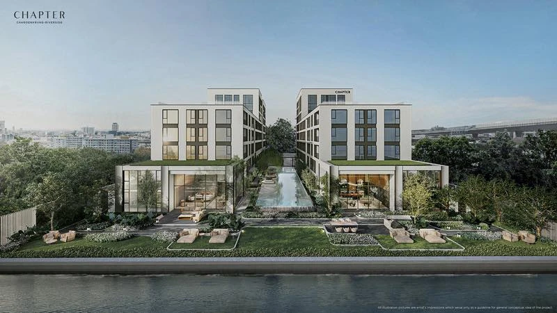 ขายดาวน์ Chapter Charoenkrung-Riverside ชั้น 2 วิวแม่น้ำ โครงการดี น่าอยู่ จองเลย