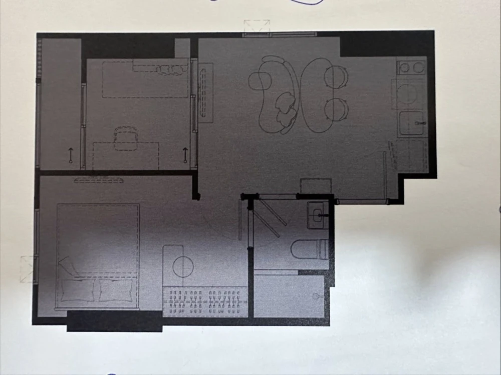 ขายดาวน์ COBE รัชดา-พระราม 9 อาคาร F ชั้น 22 (ชั้นสูง วิวโล่ง) ตึกนี้มี Sky lounge สนใจจองเลย