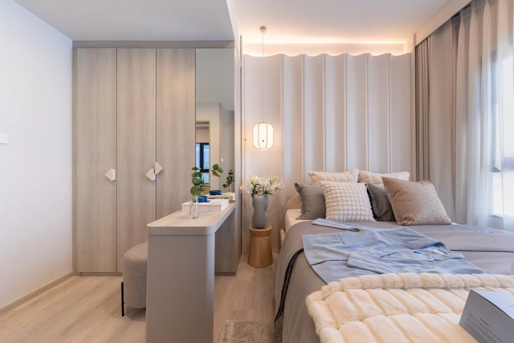 ขายดาวน์ COBE รัชดา-พระราม 9 อาคาร F ชั้น 22 (ชั้นสูง วิวโล่ง) ตึกนี้มี Sky lounge สนใจจองเลย