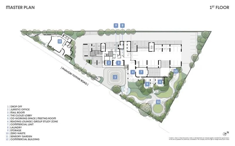 ขายดาวน์ COBE KASET SRIPATUM ห้องอยู่ชั้น 9 แบบ 2 Bedroom ห้องใหญ่สุดๆ รีบจับจองก่อนพลาด