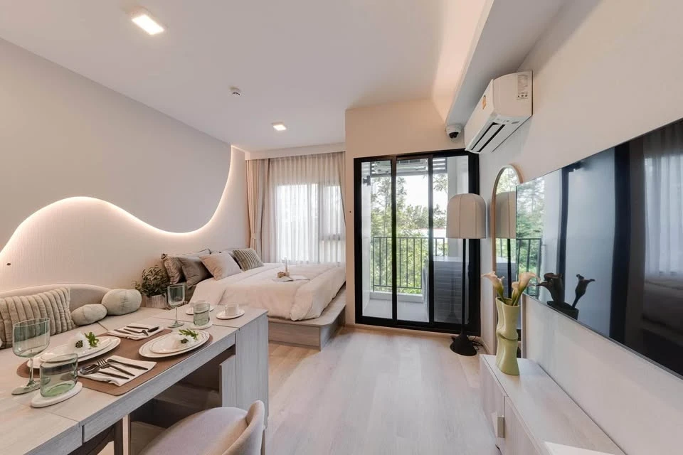 ขายดาวน์ Cobe Ratchada Rama 9 ตึก F ชั้น 18 แบบ Fully​ Furnished สิ้งอำนวยความสะดวกแน่นๆ สนใจจองเลย