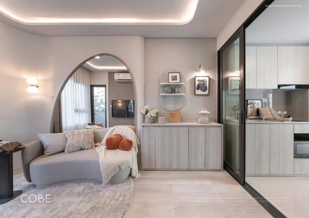 ขายดาวน์ COBE Ratchada Rama 9 ห้องน่าอยู่ ชั้น 14 ทำเลดี มาพร้อมส่วนกลางสุดปัง จองเลย