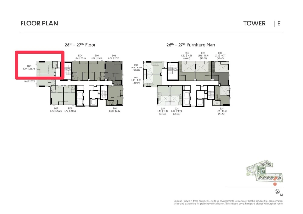 ขายดาวน์ COBE Ratchada Rama 9 ห้องน่าอยู่ ชั้น 26 ในทำเลสุดปัง มาพร้อมเฟอร์ครบครัน จองด่วน