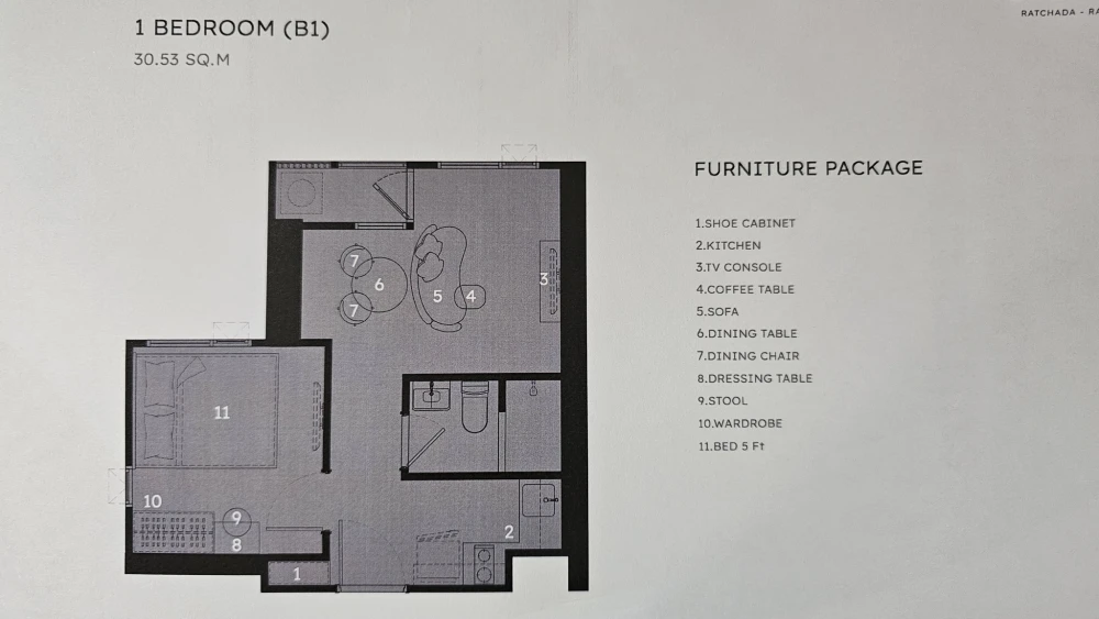 ขายดาวน์ COBE Ratchada Rama 9 ห้องน่าอยู่ ทำเลดี มาพร้อมส่วนกลางครบครัน จองเลย