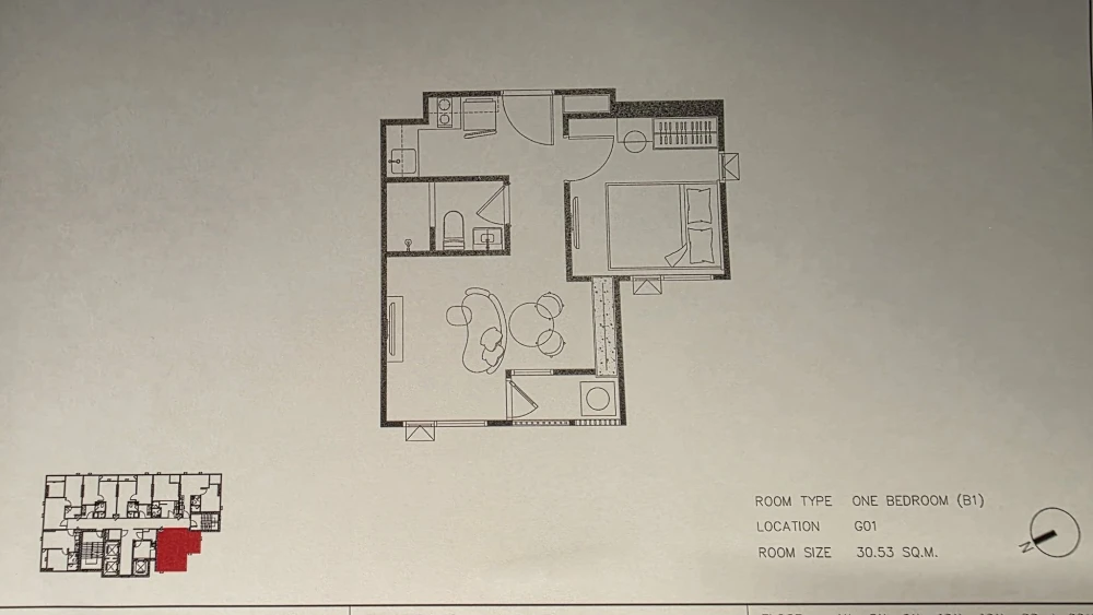 ขายดาวน์ COBE Ratchada Rama 9 ห้องน่าอยู่ ทำเลดี มาพร้อมส่วนกลางครบครัน จองเลย