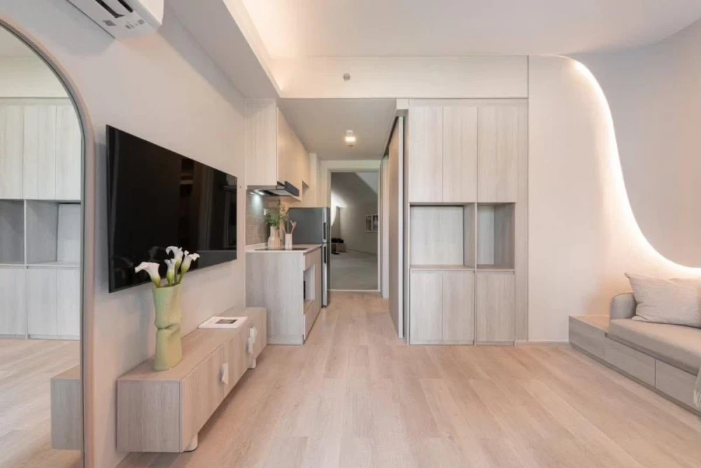 ขายดาวน์ COBE Ratchada Rama 9 ห้องน่าอยู่ ทำเลดี มาพร้อมส่วนกลางสุดปัง ห้ามพลาด