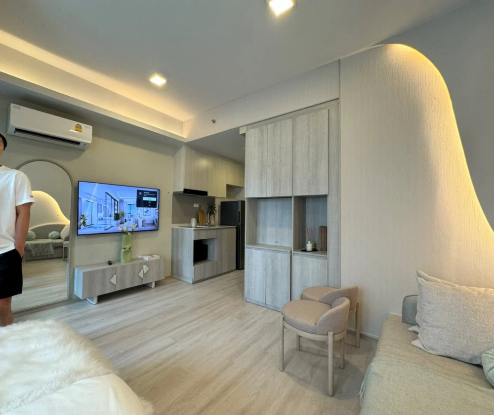 ขายดาวน์ COBE Ratchada Rama 9 ห้องมุมคนไม่พลุกพล่าน ในทำเลดี เดินทางสะดวก จองเลย