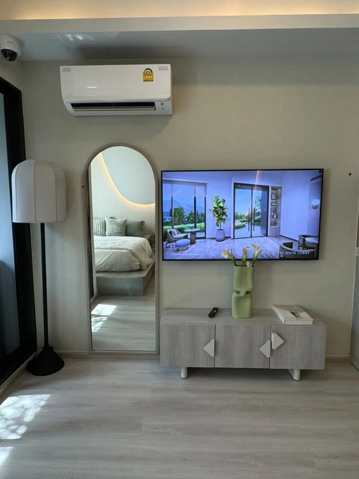 ขายดาวน์ COBE Ratchada Rama 9 ห้องมุมคนไม่พลุกพล่าน ในทำเลดี เดินทางสะดวก จองเลย