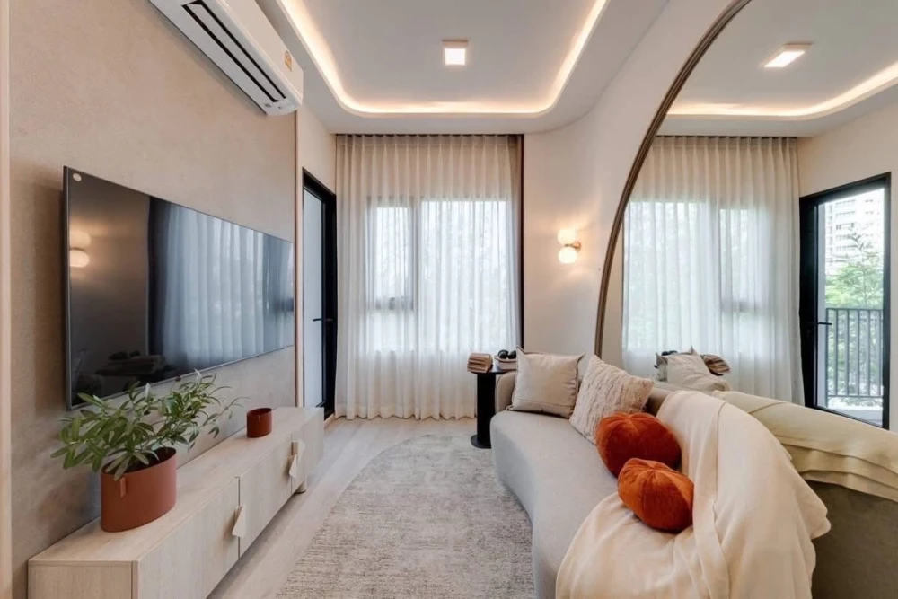 ขายดาวน์ COBE Ratchada Rama 9 1 ห้องนอน 1 ห้องน้ำ สิ่งอำนวยความสะดวกครบครัน ส่วนกลางเลิศ จองเลย