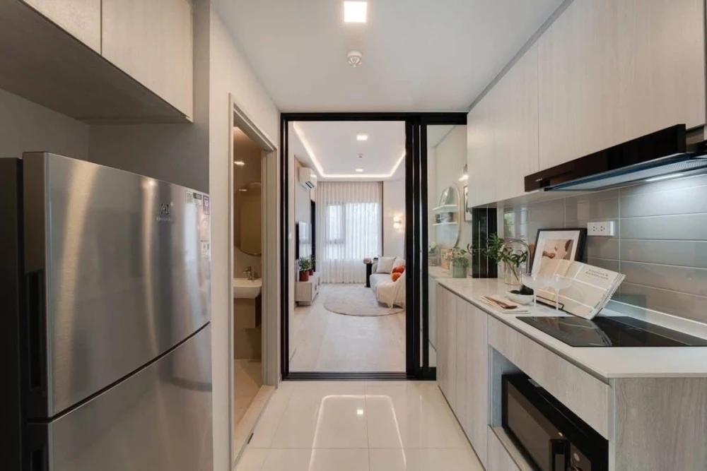 ขายดาวน์ COBE Ratchada Rama 9 1 ห้องนอน 1 ห้องน้ำ สิ่งอำนวยความสะดวกครบครัน ส่วนกลางเลิศ จองเลย