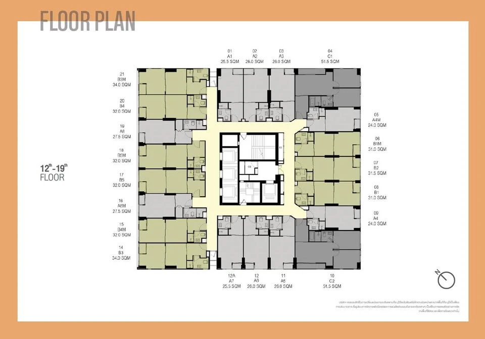 ขายดาวน์ Culture Thonglor ห้องสตูดิโอ ห้อง 26 ตรม. ชั้น 18 ในทำเลสุดปัง จองเลยอย่ารอช้า