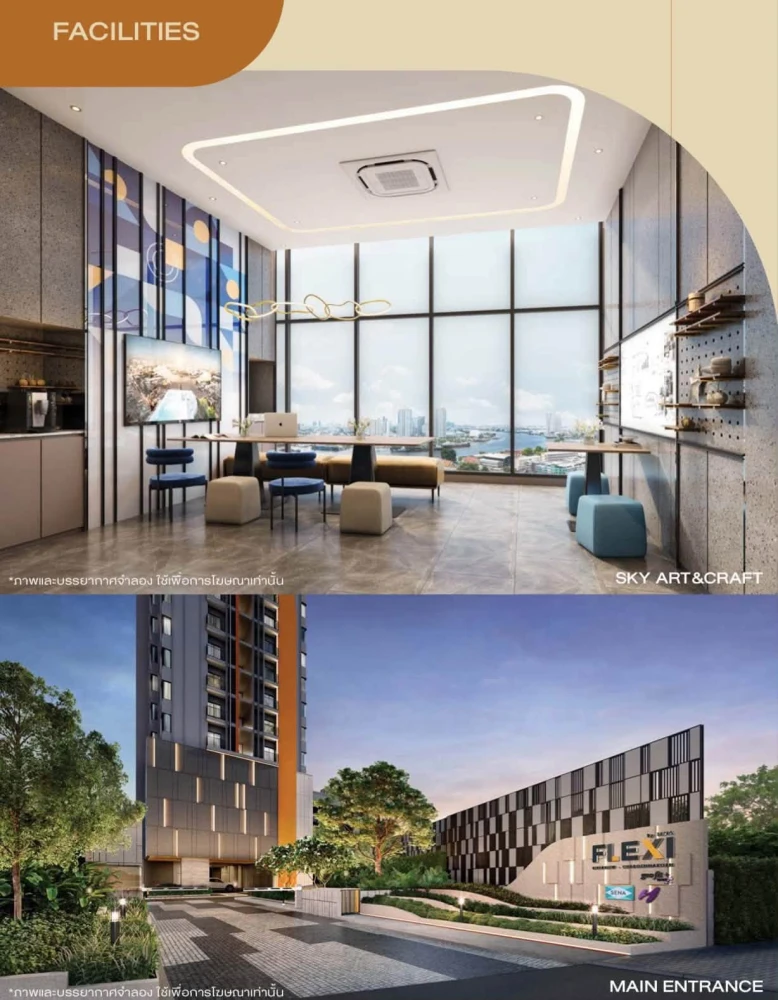 ขายดาวน์ FLEXI Riverview-Charoennakhorn ห้องมุม Rare Item ผนังไม่ติดใคร 100% เงียบสงบ เป็นส่วนตัวสูงสุด วิวแม่น้ำเจ้าพระยา Panorama View