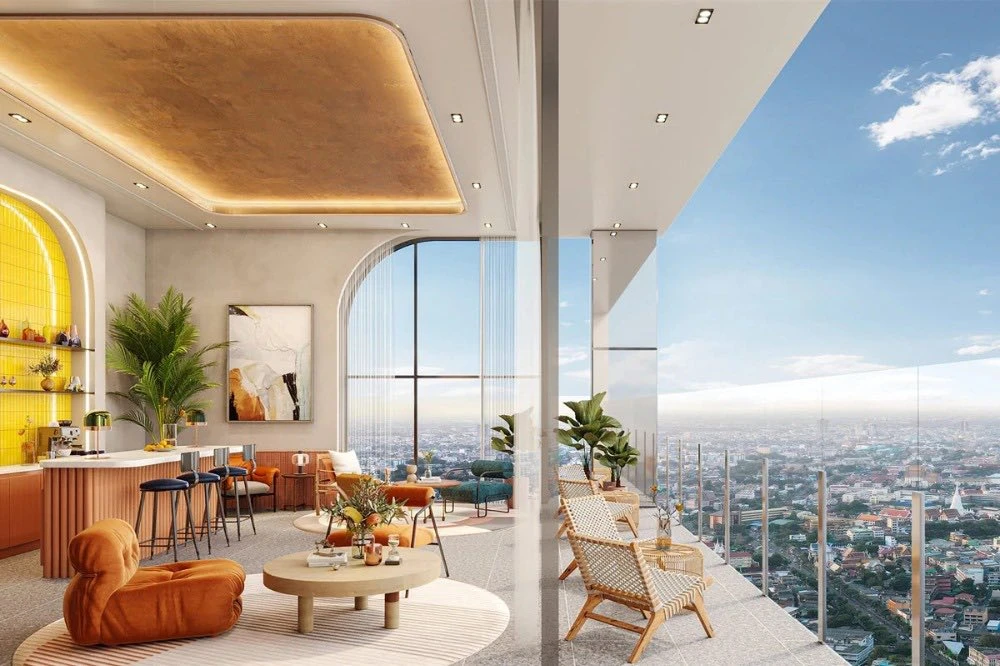 ขายดาวน์ FLO by Sansiri วิว ICONSIAM ห้องมีความเป็นส่วนตัว ไม่มีห้องตรงข้าม พลาดแล้วจะเสียใจ