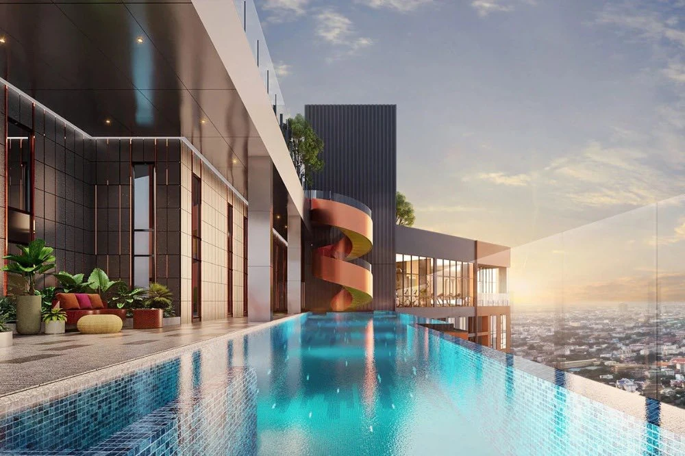 ขายดาวน์ FLO by Sansiri วิว ICONSIAM ห้องมีความเป็นส่วนตัว ไม่มีห้องตรงข้าม พลาดแล้วจะเสียใจ