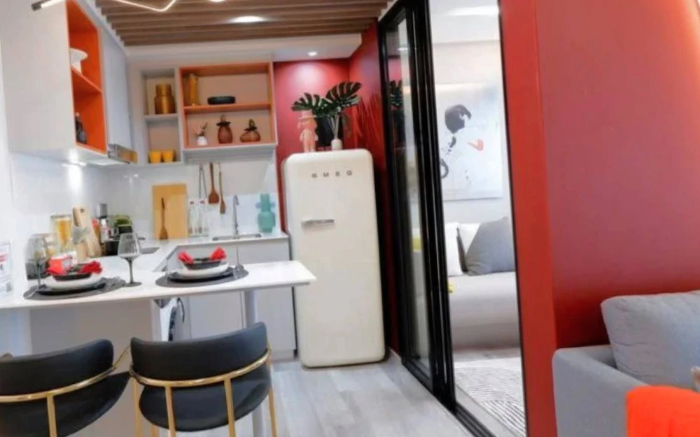 ขายดาวน์ Kave Luminous Bangmod 1 ห้องนอน 1 ห้องน้ำ เฟอร์ครบครัน วิวสระน้ำสวย จองเลย