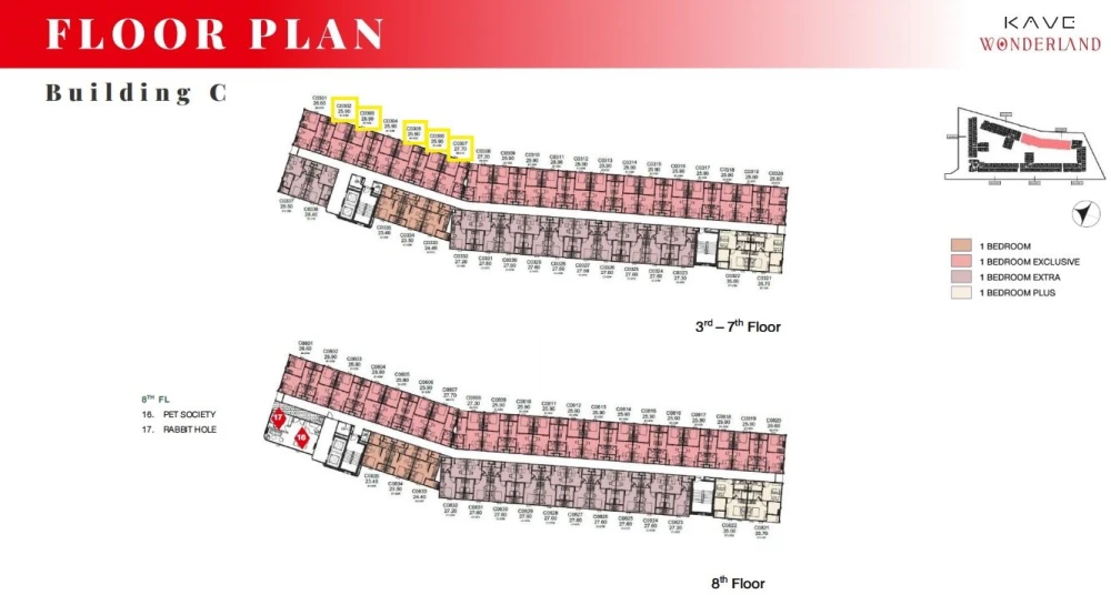ขายดาวน์ Kave Wonderland ชั้น 5 โครงการดี ส่วนกลางครบ สนใจจองเลย ห้ามพลาด