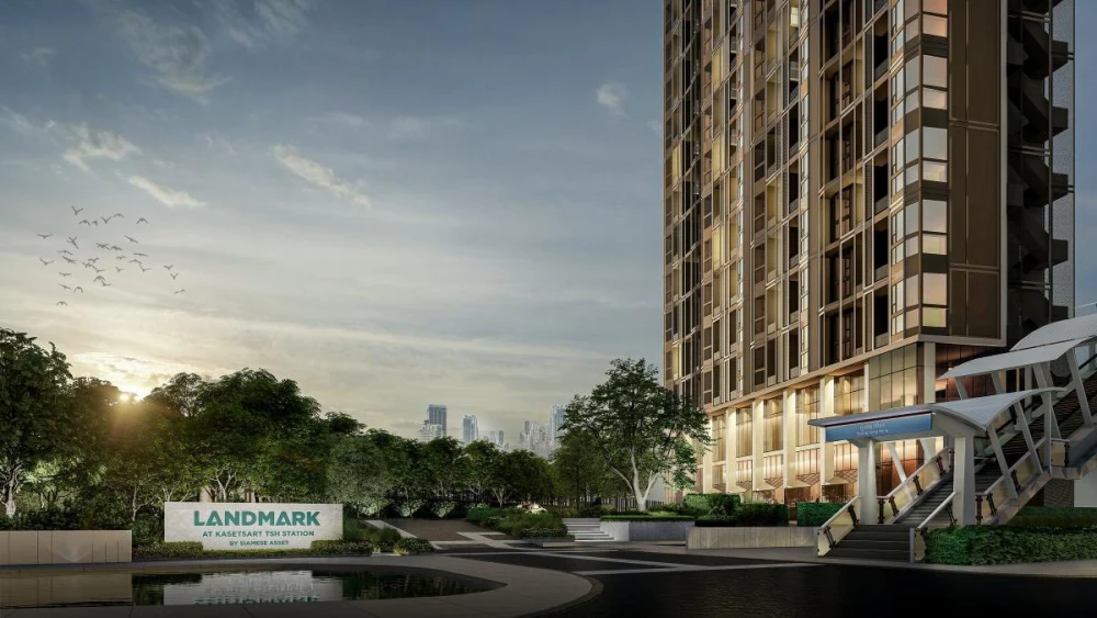 ขายดาวน์ Landmark at Kasetsart TSH Station โครงการดี ทำเลน่าอยู่ รีบจองเลย