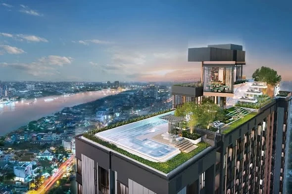 ขายดาวน์ LIFE Charoennakhon-Sathorn ห้องกว้างพื้นที่ใช้สอยเยอะ ทำเลดี วิวสวย ไม่บล็อค จองเลย