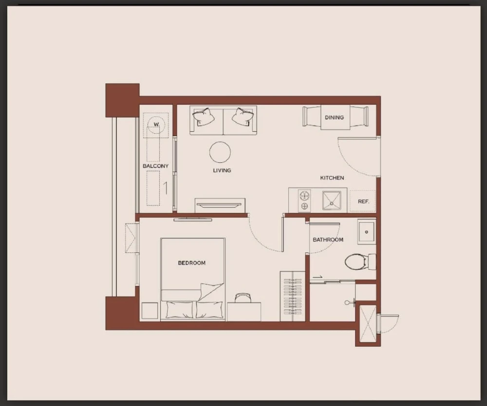 ขายดาวน์ Metris District Ladprao ชั้น 16 โครงการดี ส่วนกลางครบครัน สนใจจองเลย