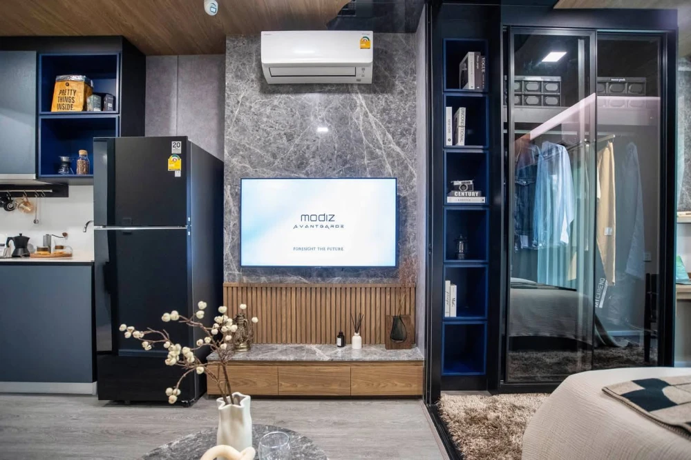 ขายดาวน์ Modiz Avantgarde 1 ห้องนอน 1 ห้องน้ำ โครงการน่าอยู่ ทำเลดี จองด่วน