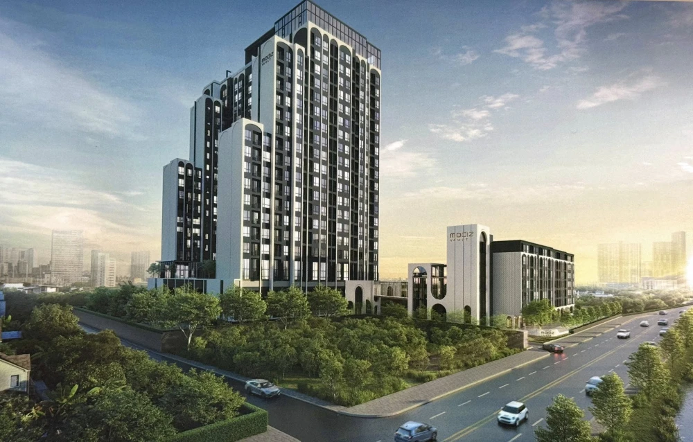 ขายดาวน์ Modiz Vault Kaset Sripatum ชั้น 7 ห้องริมสุด ใกล้ลิฟต์ วิวสวน จองเลยอย่าลังเล