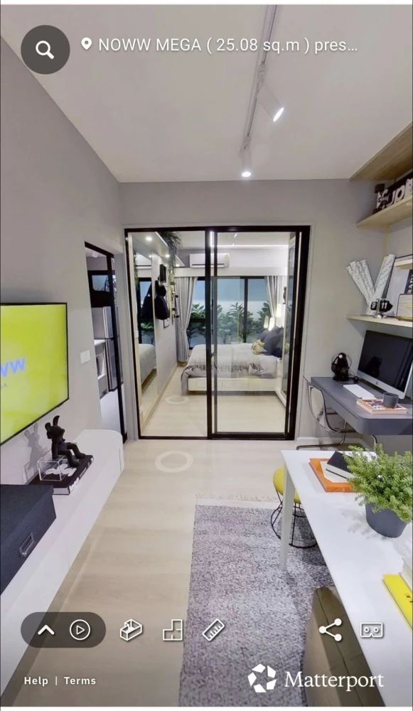 ขายดาวน์ NOWW MEGA ใน Mega Bangna ทำเลดีมาก ห้องอยู่ชั้นสูงมากเวอร์ Fully fitted น่าจองมากๆ