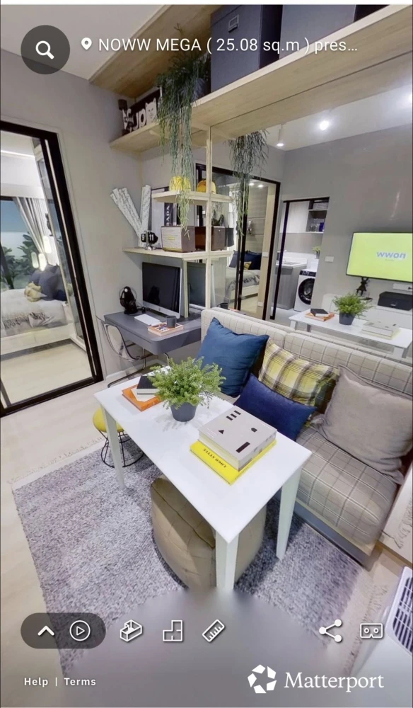 ขายดาวน์ NOWW MEGA ใน Mega Bangna ทำเลดีมาก ห้องอยู่ชั้นสูงมากเวอร์ Fully fitted น่าจองมากๆ