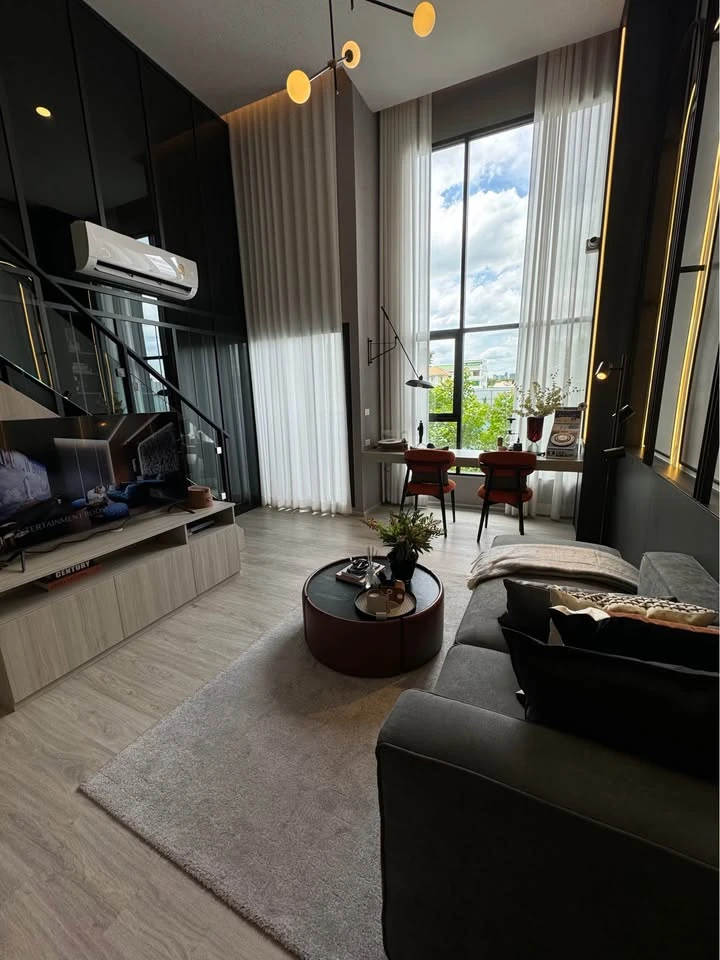 ขายดาวน์ Origin Place เตาปูน อินเตอร์เชนจ์ ห้อง Pet Friendly Double Volume เพดานสูง 4.25 เมตร จองเลย