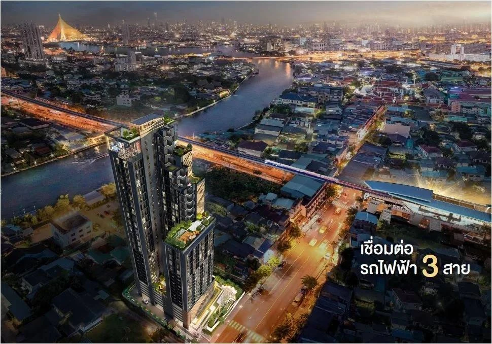 ขายดาวน์ Origin Play Bangkhunnon Triple Station ห้องเพดานสูงโปร่งโล่ง ทำเลดี วิ่งอำนวยความสะดวกครบ จองเลย