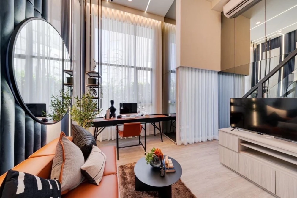 ขายดาวน์ Origin Plug & Play E22 Station ชั้น 14  แบบ Duplex โครงการดี น่าอยู่ จองเลยจ้า