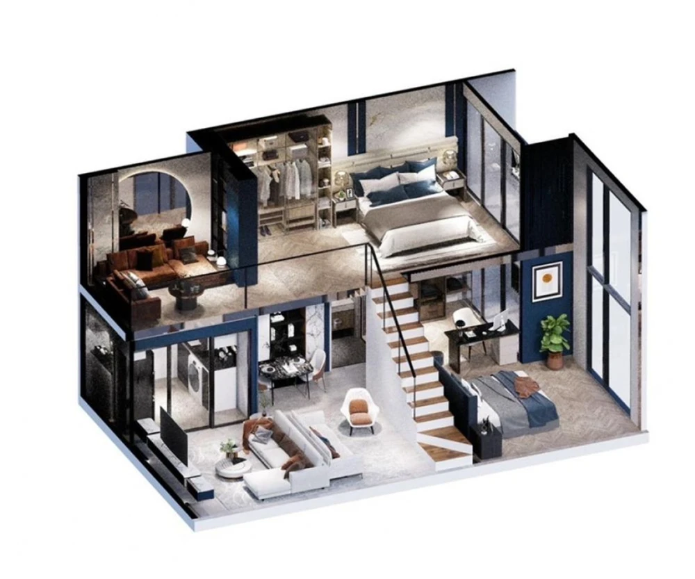 ขายดาวน์ Origin Plug & Play Sirindhorn Station ชั้น 24 ห้อง Duplex วิวแม่น้ำเจ้าพระยา สนใจรีบจองเลย