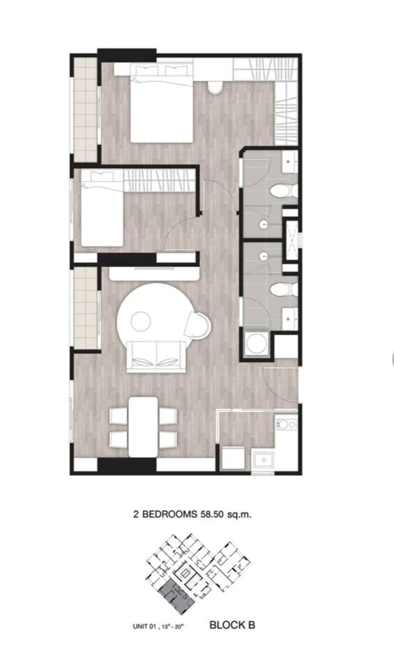 ขายดาวน์ PLACE 168 Pinklao 2 ห้องนอน พื้นที่ใช้สอยเยอะ ในทำเลสุดปัง เดินทางสะดวก รีบจองเลย