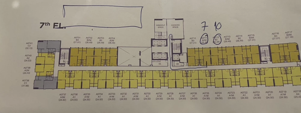 ขายดาวน์ Plum condo new west 1 BEDROOM type A วิวสวน ไม่ติดห้องขยะ ไม่ติดลิฟท์ สนใจจองเลย
